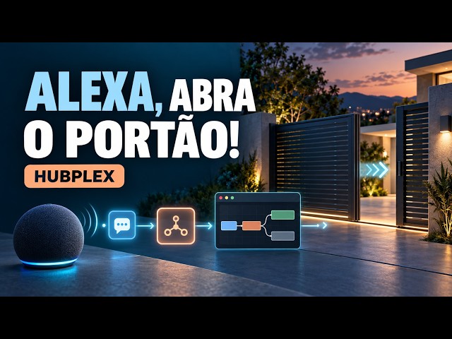 ✅ - #194 - Alexa, Open the Gate! Create Routines with HUBPLEX + Node-RED
