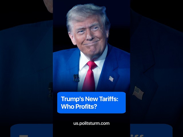 Trump's New Tariffs: Who Profits? #trump #tariffs #canada #economy