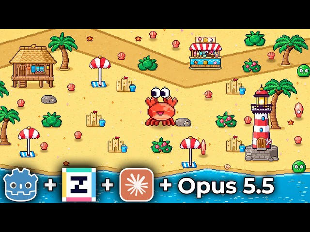Claude Opus 5.5 Is INSANE at Building Godot Games...