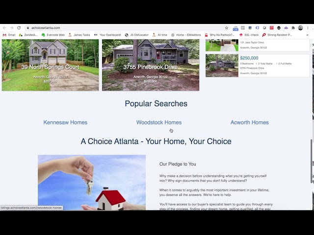 PureIDX: like a laptop for your real estate website
