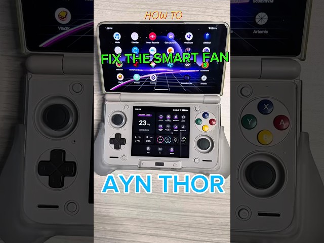 Fix the AYN Thor Fan Curve | Quieter, Cooler & Better Performance #aynthor #emulation #retrogaming