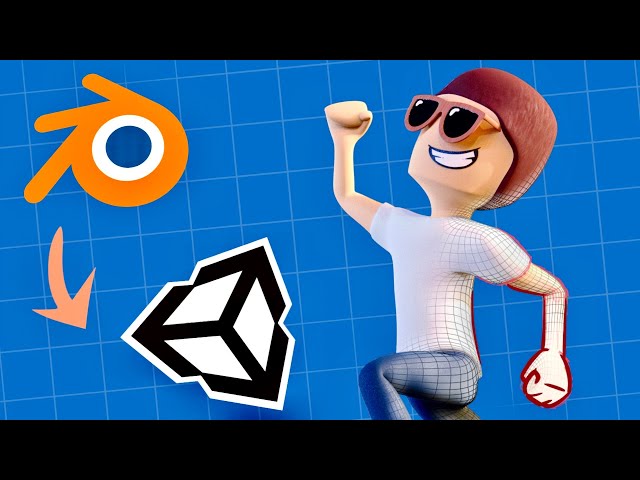 How To Make A 3D Character For Your Game (Blender to Unity)