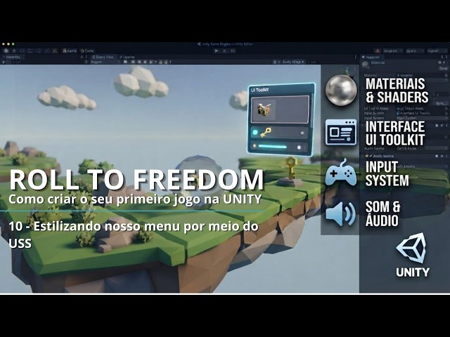 Unity - Roll to Freedom - Creating a Game from Scratch: 10 Styling our menu using USS