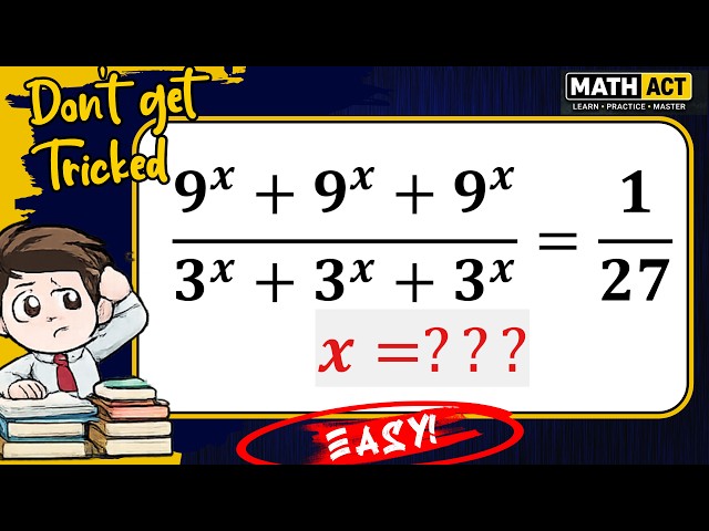 The Trick Behind This Exponential Equation