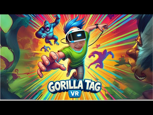 8-Year-Old Goes BANANAS in Gorilla Tag VR!