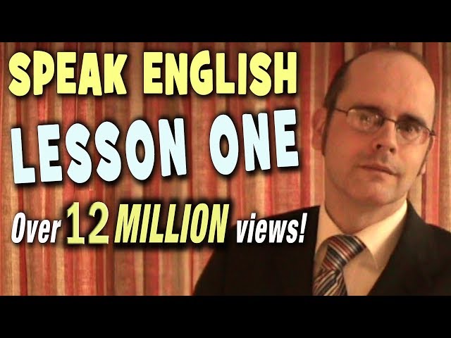 Learning English  -  Lesson One  (Introduction)