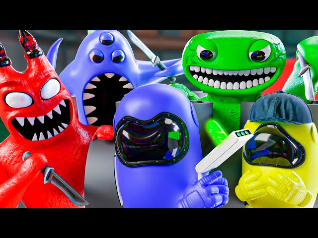 AMONG US, But GARTEN of BANBAN IMPOSTERS?! Among Us Animation