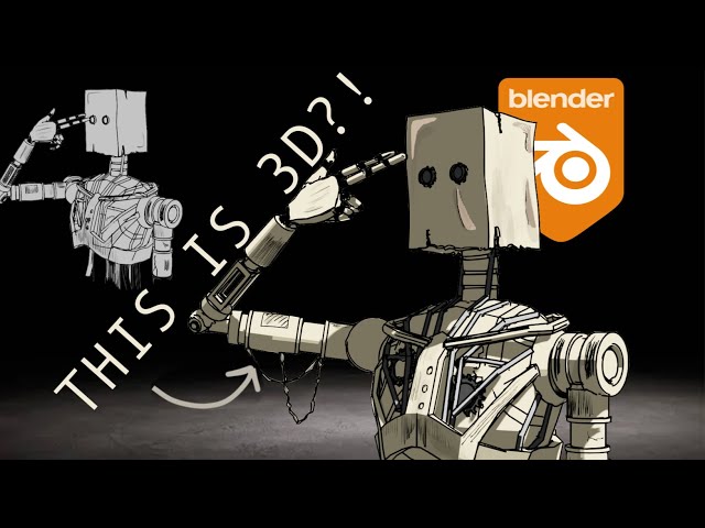 How I Made This In Blender With Grease Pencil
