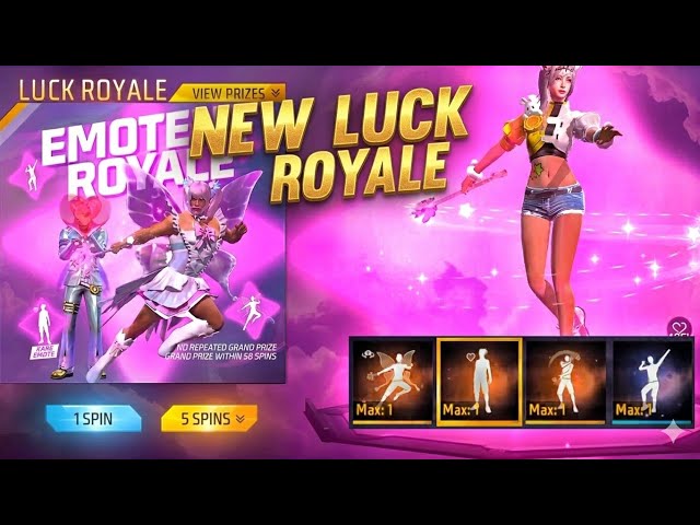 🌀Emote royale spin 🤦🏻lut liya😭 #freefire 