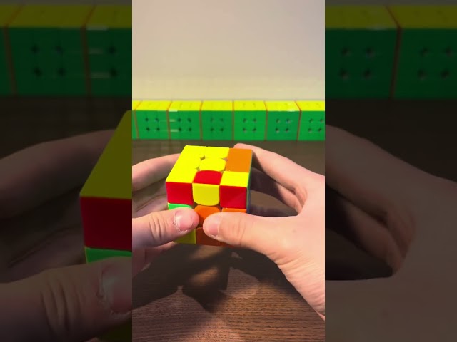 F2L trick everyone should know #2 #cubing #cfop #sub10 #f2l #tricks #tutorial #speedcubing #gancube