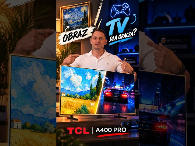 Looks like art, performs like a gaming monitor? Meet the TCL A400 PRO