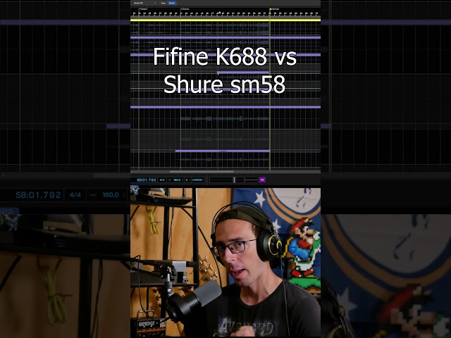 Fifine K688 vs Shure sm58 on Vocals