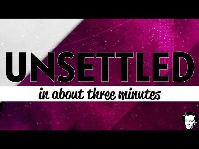 Unsettled in about 3 minutes