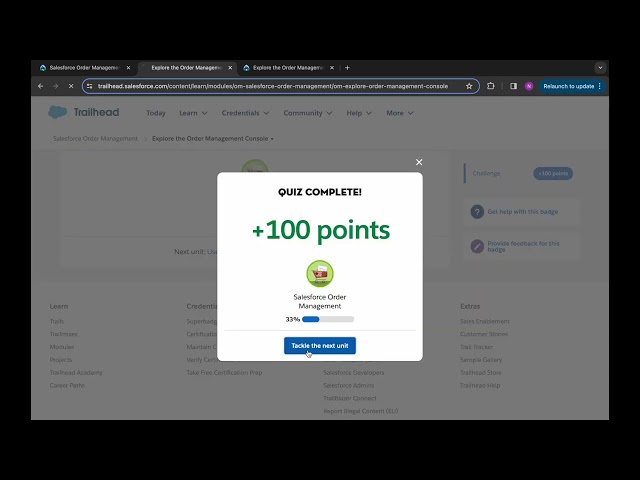 Salesforce Order Management | Challenge 1 to 7