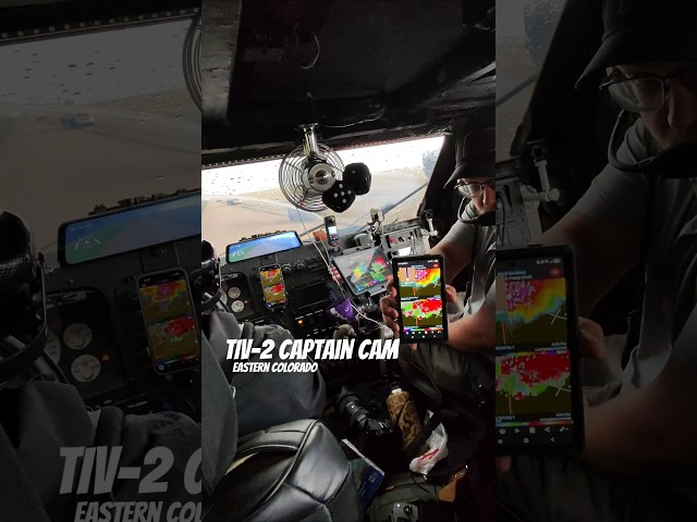 Watch the #tiv2 crew under a supercell in eastern #Colorado from TIV Captain Ryan Shepard pov camera