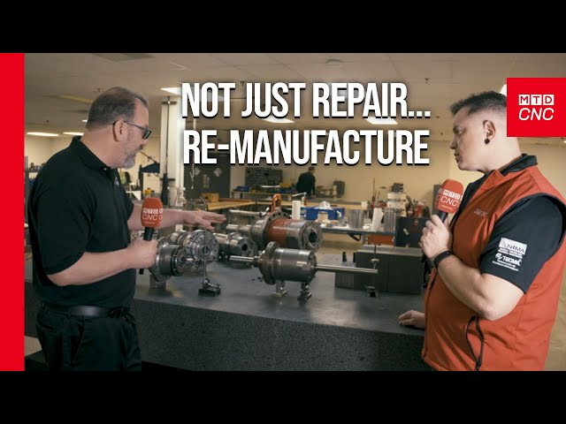 Your spindle deserves more than new bearings and a send-back.