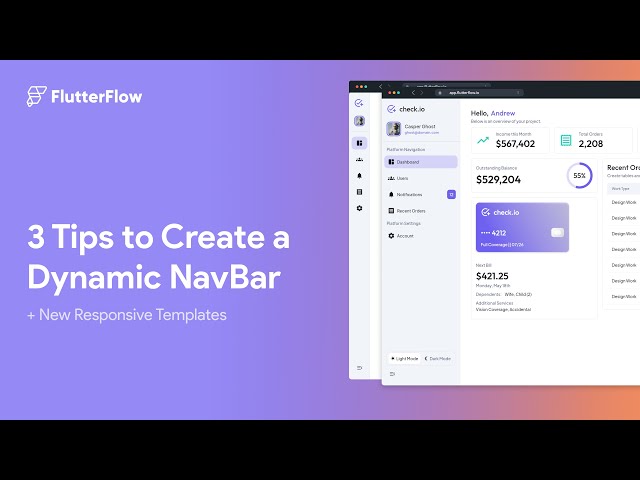 3 Tips to Create a Dynamic NavBar | Responsive Web App