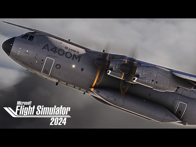 Microsoft Flight Simulator 2024 | Airbus A400M Atlas | Remote Cargo Ops | Crossing Antarctica