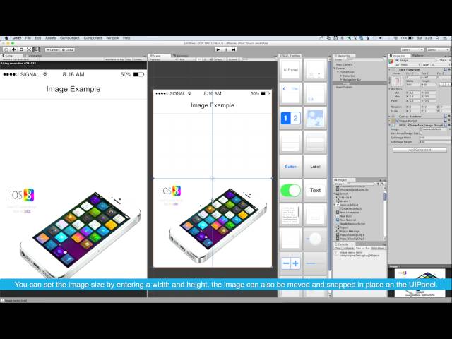 iOS for Unity UI Asset - Lesson 7 - Image