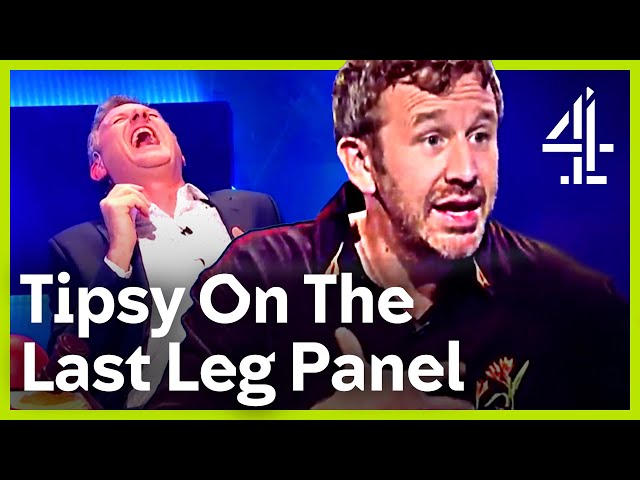 Adam Hills Loses His Composure Over Chris O'Dowd's Drunken Ramble | The Last Leg | Channel 4