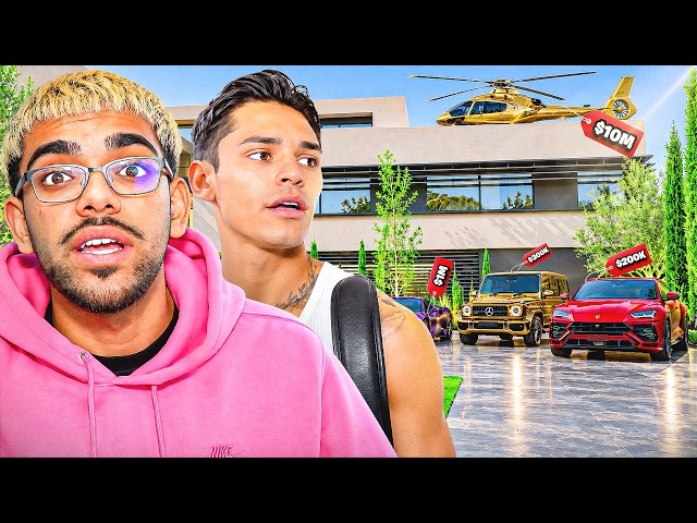 Ryan Garcia Gives N3on a Tour of His $30M Mansion!