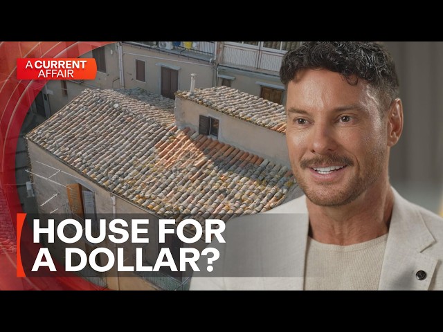 Block judges swap roles to tackle $1 homes in Italy | A Current Affair