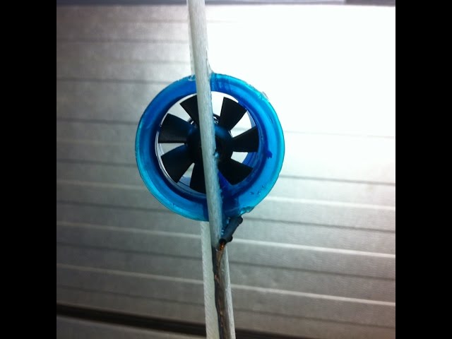 Tip jet/fan rotor test 3