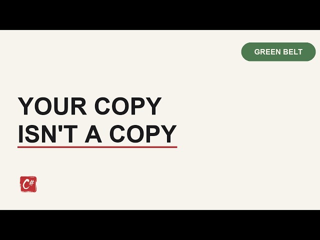 Prototype in C#: Clone It, and What Deep Copy Really Costs