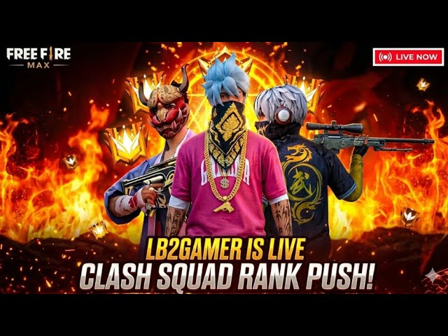 CS rank push free fire max | LB2 GAMER is live | #freefirelive