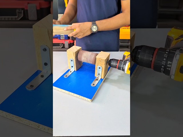 How to Make a Professional DIY Drum Sander Using a Hand Drill