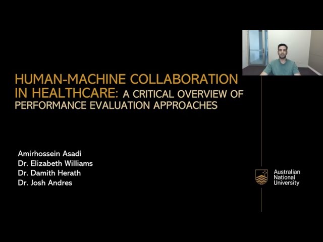 HMC22 Extended Talk:  Human-Machine Collaboration in Healthcare