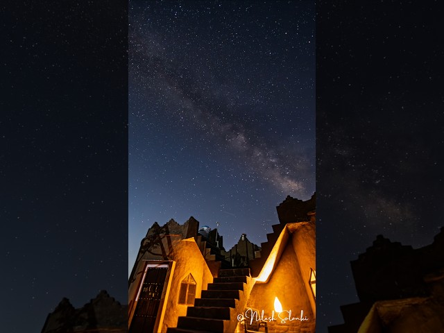 Canon R8 Astrophotography: 10 Sec Milky Way Reveal #canonr8 #milkyway #shorts #astro
