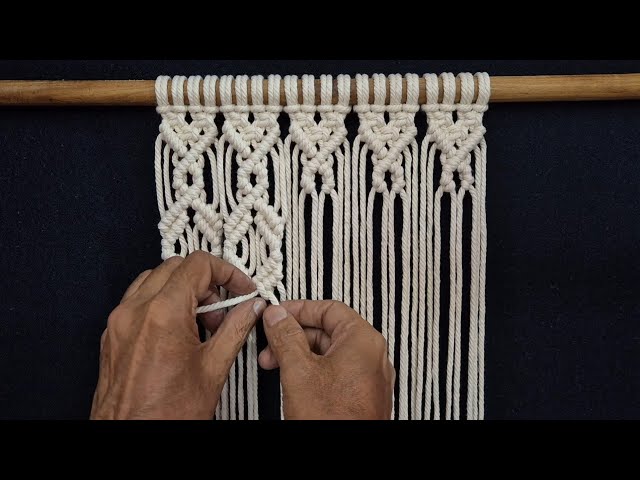 NEW Macrame WALL HANGING | DIY tutorial