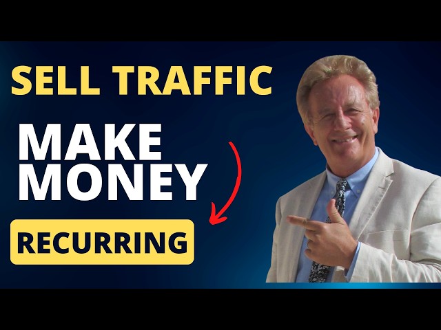 Make Recurring Income Selling Website Traffic (Affiliate Program)