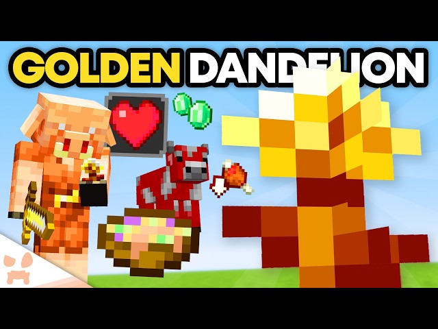 MINECRAFT’S GOLDEN DANDELION: NEW FARMS, SECRET USES + EVERYTHING YOU NEED