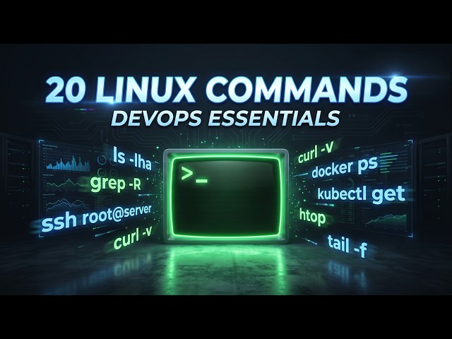 20 Linux Commands Every DevOps Engineer Uses
