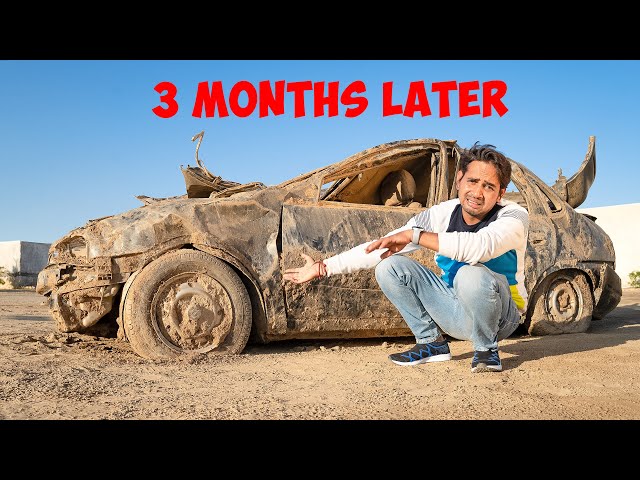 My Car After 3 Months 😭 | Buried Car Alive...Part - 2