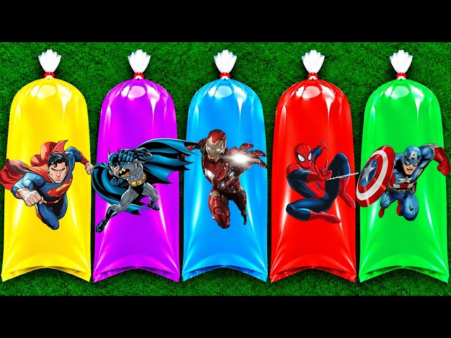 MARVEL AVENGERS: Captain Amerika, Hulk, Ironman, Spider-Man, Thor, Superman, Batman, Thanos #19