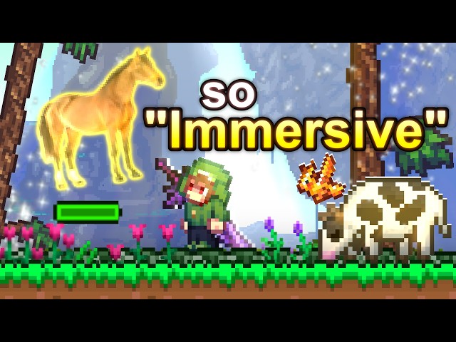 Ruining Terraria With "Immersive" Mods