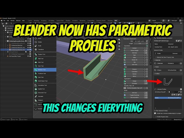 Blender Now Has Parametric Profiles — This Changes Everything