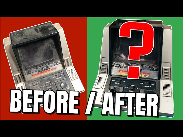 Restoring and Servicing a very neglected Grandstand Firefox F7 | But will it switch on?