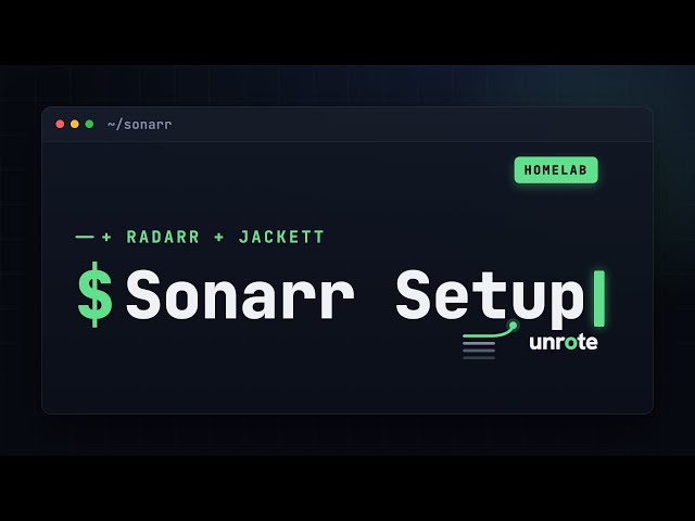 How to Setup SONARR step by step Instructions | RADARR | JACKETT