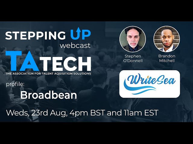 Stepping Up from TAtech: Brandon Mitchell, Writesea