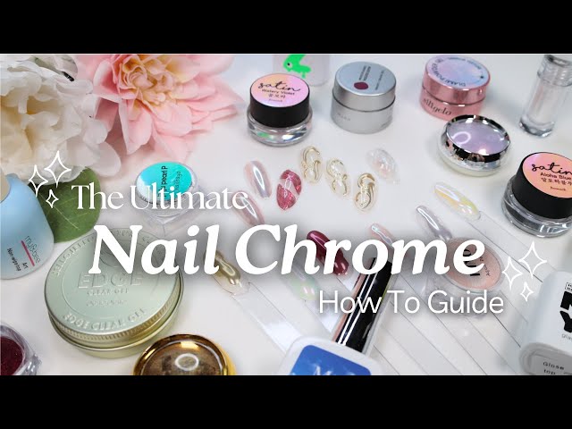 How To Do Chrome Nail Art ✨ - Tips, Tricks, and Products #nailart #diynails #chromenails