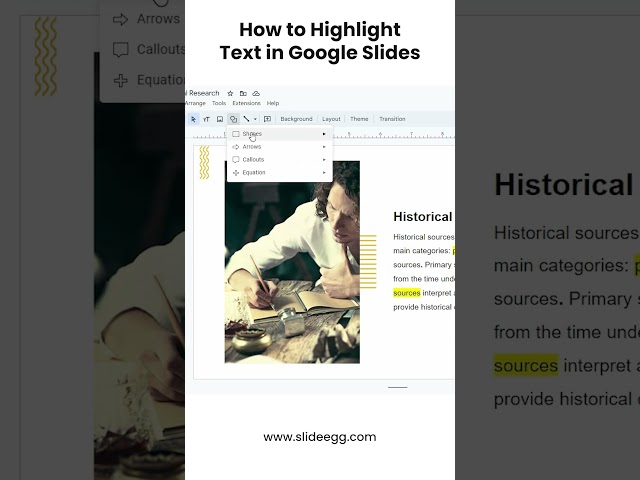 Google Slides Trick I Used to HIGHLIGHT Important Text Easily #animatedbutton