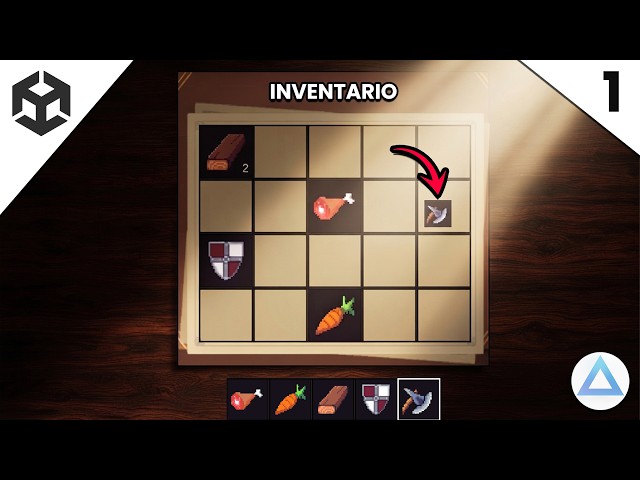 Create a COMPLETE INVENTORY in UNITY from SCRATCH 🎒 | Pick Up, Drop, Move, and Equip Items /#1