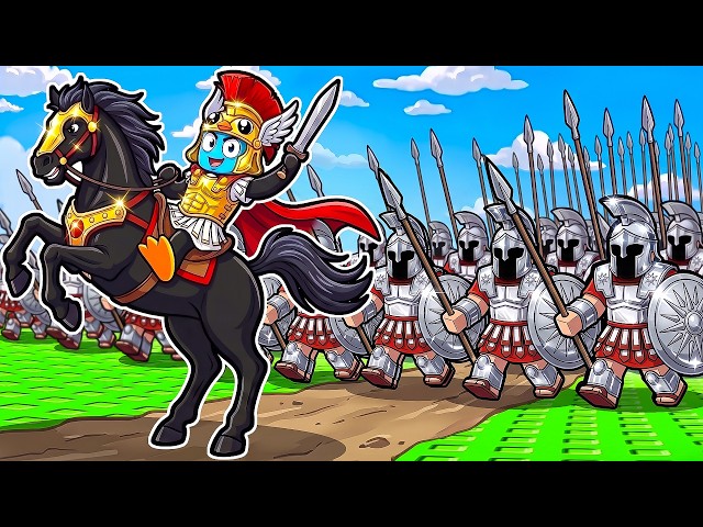 Command an Army as ALEXANDER THE GREAT in Roblox! (NEW UPDATE)