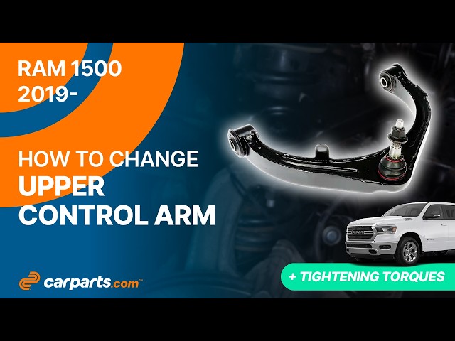 How to replace the Front Upper Control Arms 2019 - 2025 RAM 1500 🚗
