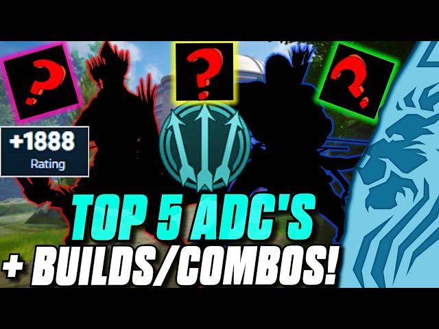 Top 5 ADC'S + Builds & Combos in SMITE 2 RIGHT NOW!