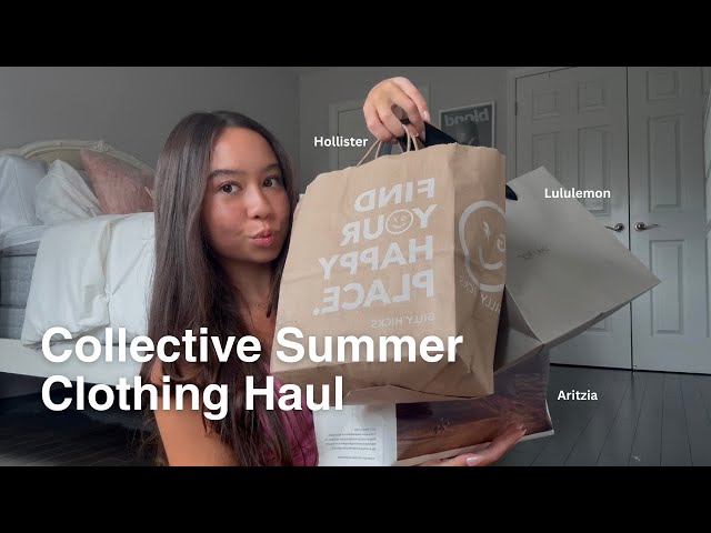 Huge Collective Summer Clothing Haul *try on*